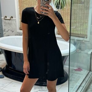 Black flowy dress